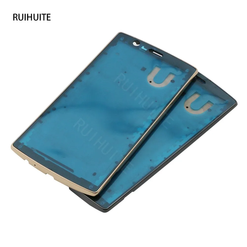 RUIHUITE для LG G4 H810 H815 передний корпус рамка ЖК Крышка Чехол запасные части|housing