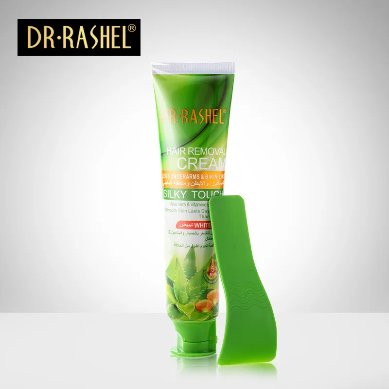 

DR.RASHEL Aloe Vera Hair Remove Cream Vitamin E Legs Underarm Bikini Line Depilatory Cream 110 Ml
