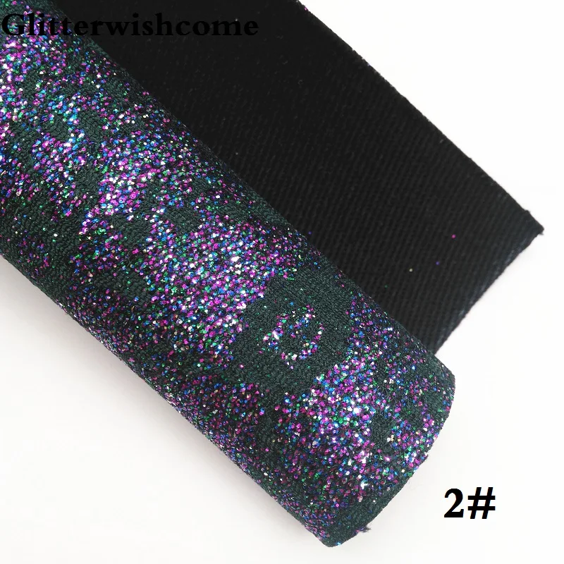 Glitterwishcome 21X29 см A4 размер винил для луков кружева блестящая кожаная ткань винил для луков, GM188A