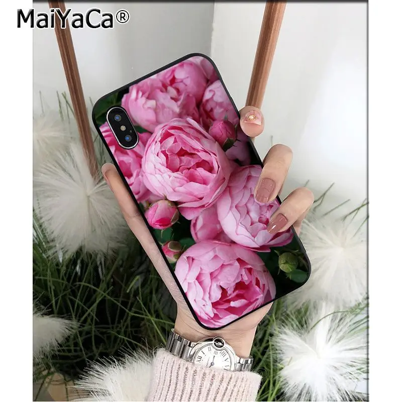 Elegant Pink Purple Peony On the Vase