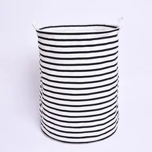 Enipate Big Stripes round storage bag/box/bins for cloth/toy home strorage organazation home and garden