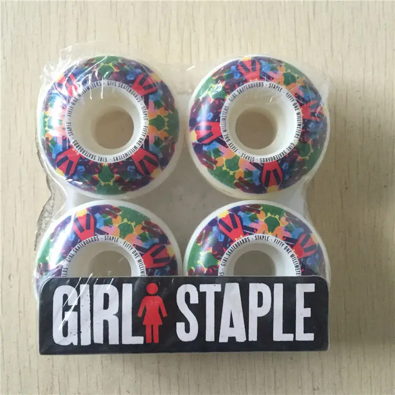 51mm skateboard wheels  (4)