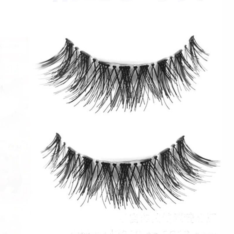 

5Pair efero Balck False Eyelashes Natural Messy Eyelash For Professional Makeup Volume Fake Lashes Eyelash Extensions Tools