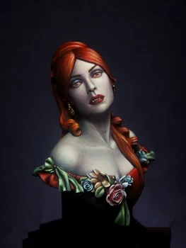 

1/12 Resin bust model kit female Vampire science fiction unpainted and unassembled X46