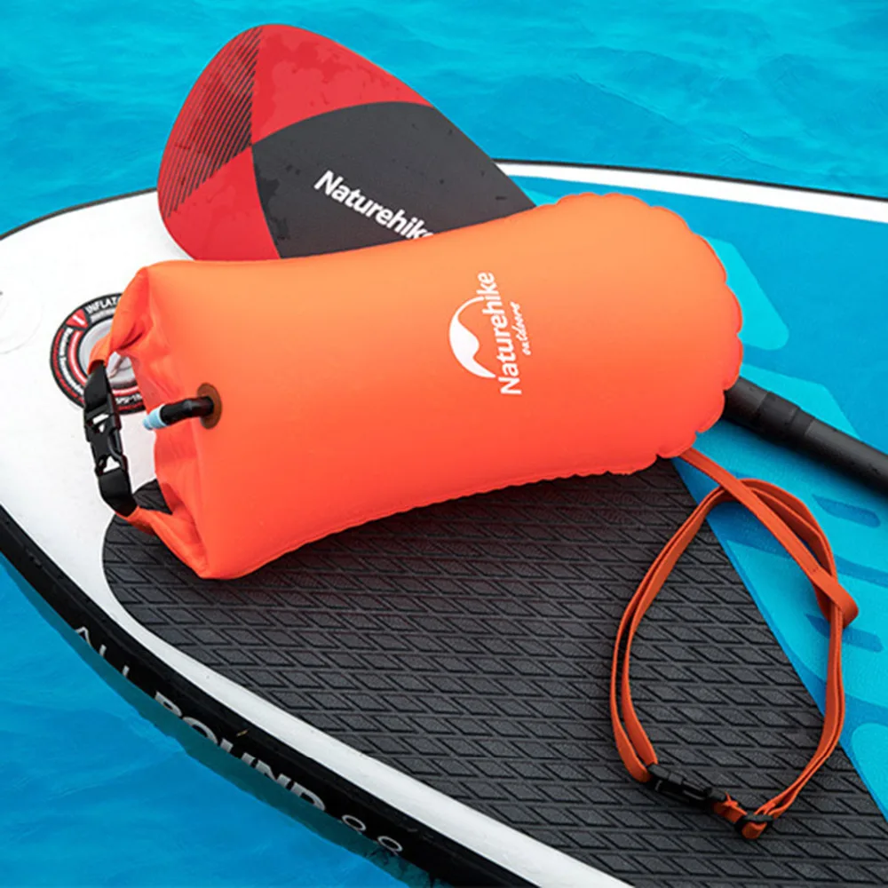 Naturehike impermeable bolsa inflable River Trekking bolsas Snorkeling natación bolsa de natación al aire libre equipamiento NH17G003-G Naturehike impermeable bolsa inflable River Trekking bolsas Snorkeling natación bolsa de natación al aire libre equipamiento NH17G003-G