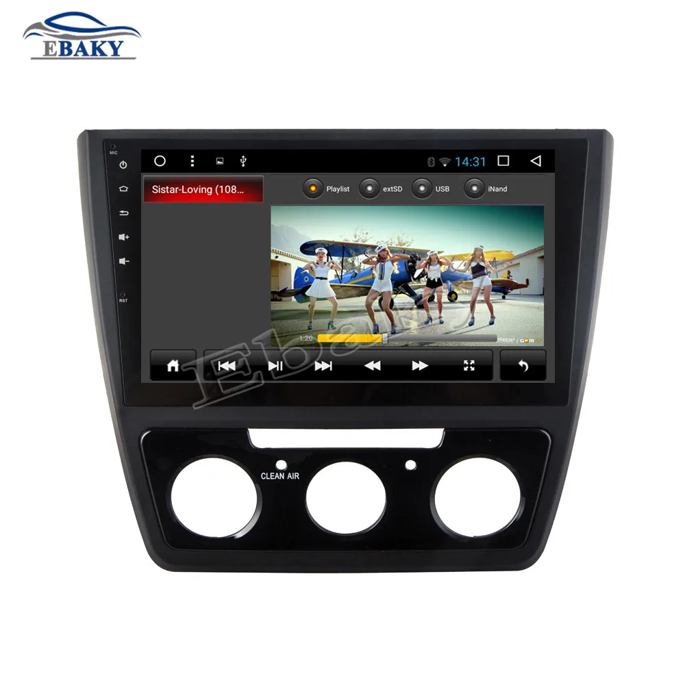 Sale NaviTopia 10.1inch 1GB/2GB RAM Quad Core/Octa Core Android 7.1/8.1 Car DVD Radio for SKODA YETI 2016- with GPS/wifi/maps 17