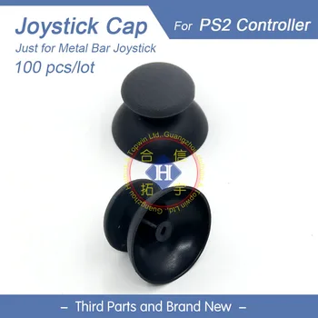 

HOTHINK 100pcs/lot New Replacement small hole Right Left 3D Joystick Analog cover cap for PS2 Controller Playstation 2 gamepad