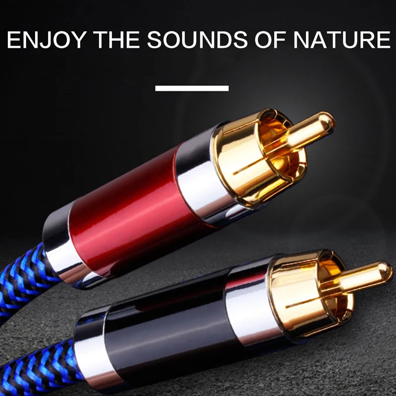 YYTCG G2 RCA кабель HiFi 99.9999% OCC 24K позолоченный разъем для DVD CD DAC усилитель звука|Кабели