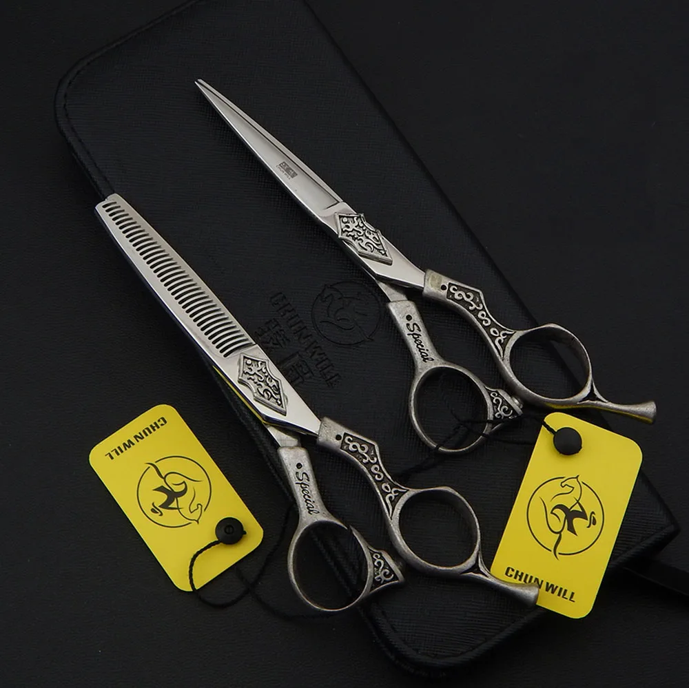 6inch Professional Creative Shears Dog Pet Grooming Scissors Animal