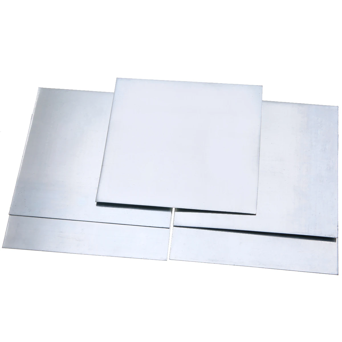 5pcs Pratical Pure Zinc Zn Sheet Plate Metal Foil 100mmx100mmx0.5mm For Science Lab Accessories