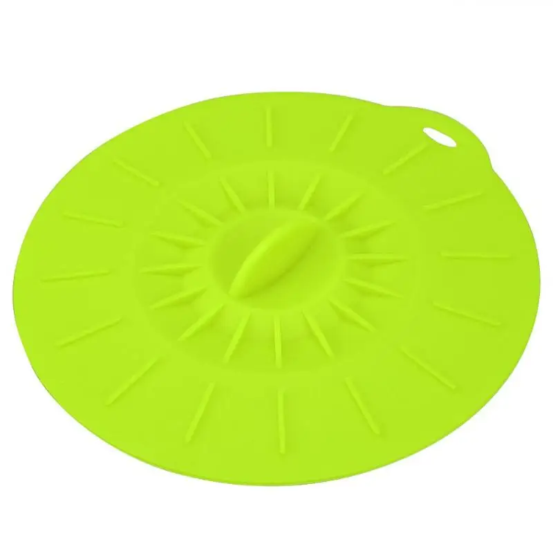 Силиконовая крышка пылезащитный крышка кофейной кружки чашка Герметичная крышка термостойкость пылезащитный запаянный герметичный мультфильм крышка чашки - Цвет: Green