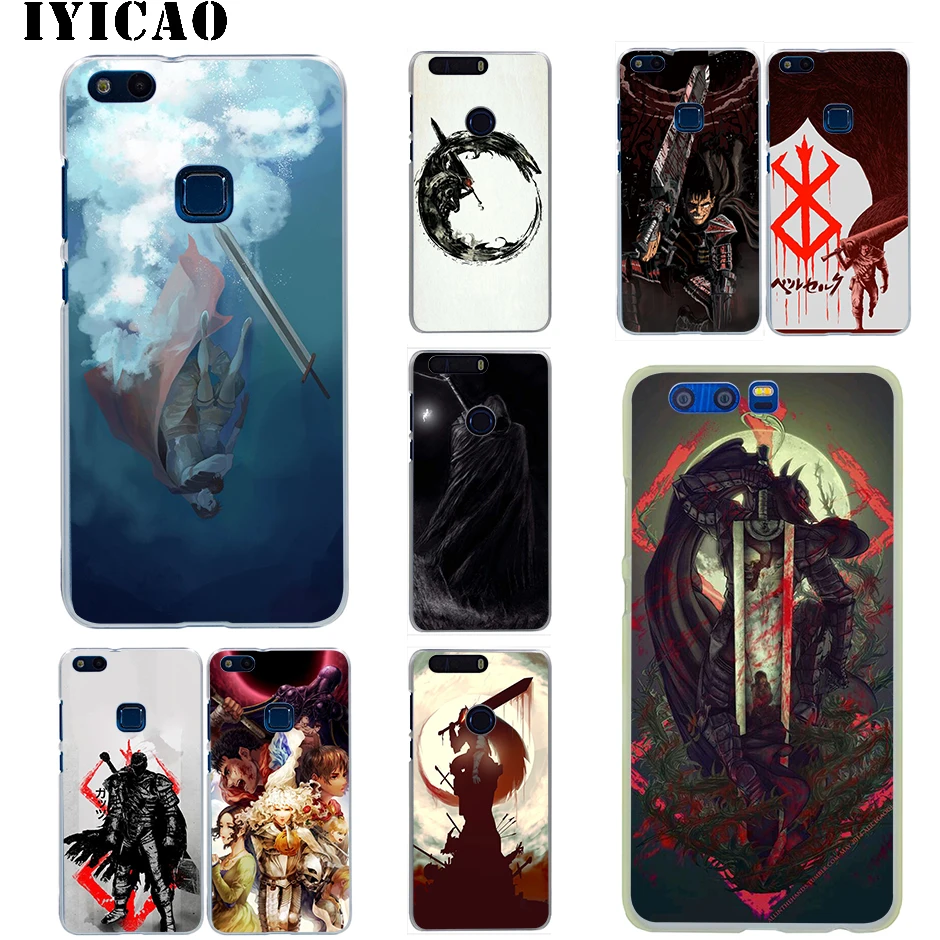 Жесткий чехол IYICAO Berserk Guts для Huawei Honor 6A 6C 7A 7C 7X8X9 10 20 9X Lite Pro Play Note View | Мобильные