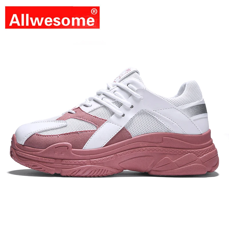 

2019 Spring Autumn Women Casual Shoes Comfortable Platform Shoes Women Wedge Sneakers Ladies Trainers Chaussure Femme