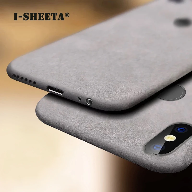 Ультратонкий Мягкий матовый чехол из ТПУ с песчаником для Xiaomi Mi Mix 2S A2 8 SE Lite тонкий