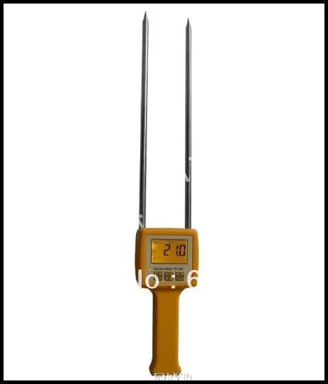 4 Digital LCD Grain Moisture Meter Tester Corn Beans Rice Range 5-35% victor 2gc vc2gc lcd grain moisture meter tester