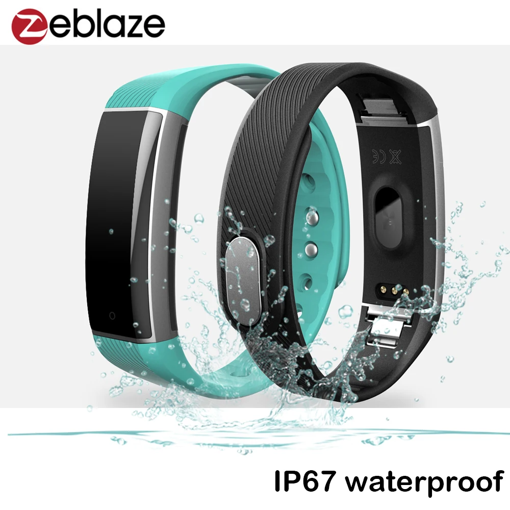 

Smart Wristband Zeblaze ZeBand Heart Rate Monitor Smart Wristband Bluetooth Smart Band for phone Android PK  band 2