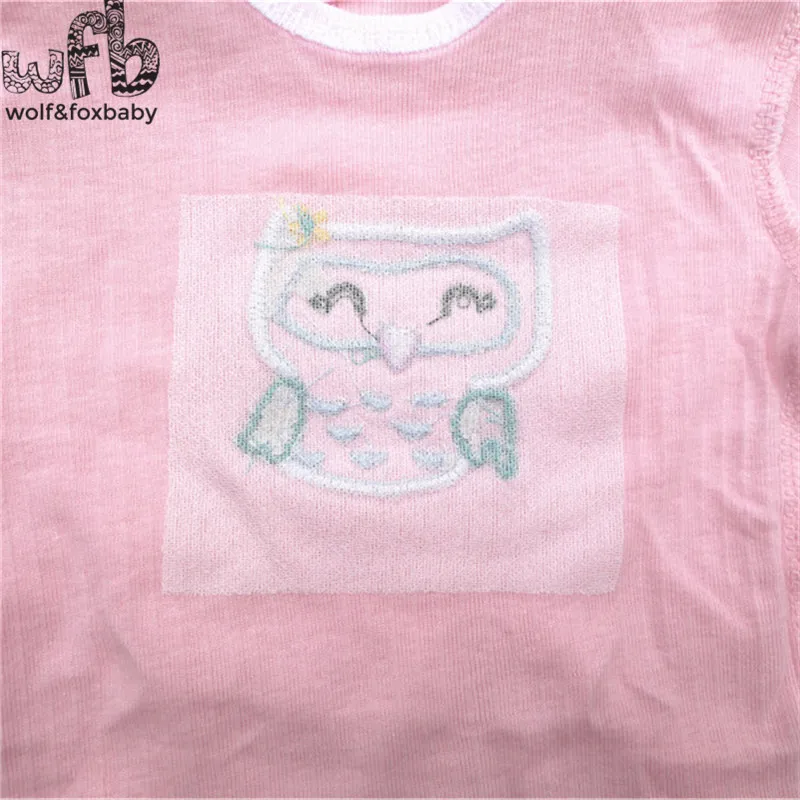 5pcs//lot 0-24months Short-sleeve T Shirt Baby Infant Cartoon Newborn Boys Girls