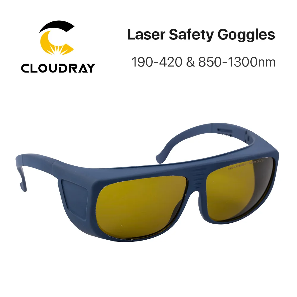 Cloudray 1064nm Laser Safety Goggles 850 1300nm OD4+ CE Protective Goggles For Fiber Laser Style