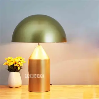 

QC085 Nordic Post-modern Minimalist Metal Table Light Creative Art Mushroom Table Lamp Living Room Bedroom Hotel Bedside Lamp
