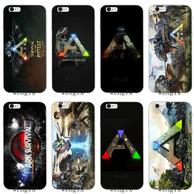 

ark survival evolved Slim silicone Soft phone case For iPhone X 8 8plus 7 7plus 6 6s plus 5 5s 5c SE 4 4s