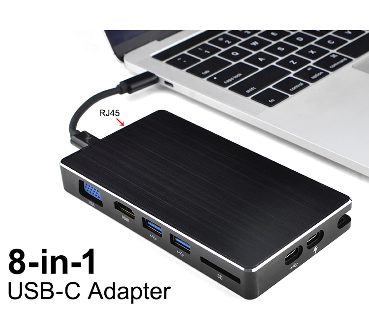 Quyu usb-хаб 3,0 док-станция все-в-одном USB C-HDMI RJ45 для MacBook samsung Galaxy S10 huawei mate 20 P20 Pro type C концентратор