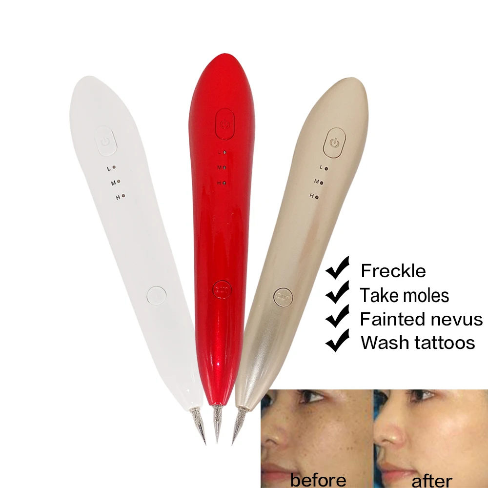 

MINI white Red Dark Spot Freckle Removal Machine Skin Mole Removal Dark Spot Remover for Face Wart Tag Tattoo Remaval Pen Salon