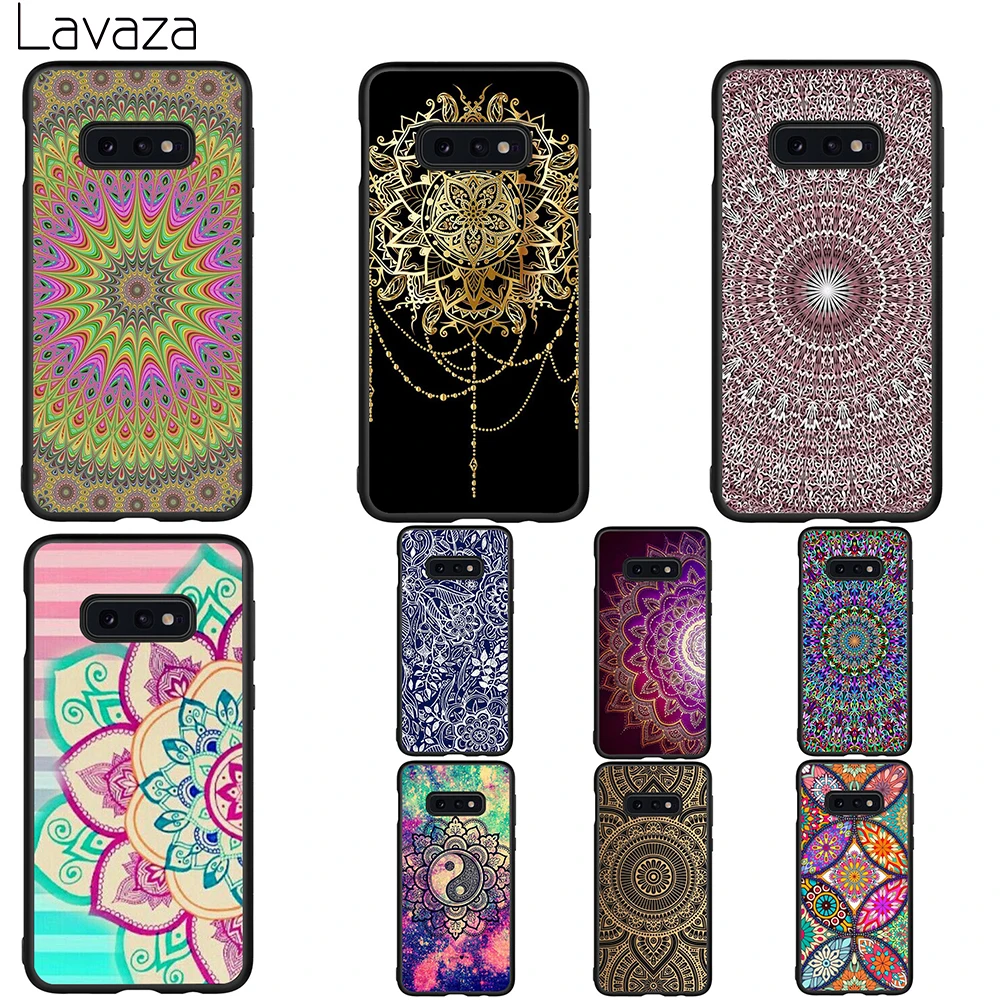 Мягкий чехол Lavaza с цветочным рисунком мандары для Galaxy A3 A5 2016 2017 A6 plus A7 A8 A9 J6 2018 A10 30 40