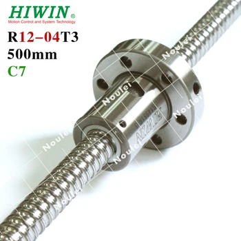 

HIWIN FSI 1204 C7 4mm lead ball screw 500mm with R12-4T3-FSI ballnut + end machined of high stability CNC parts