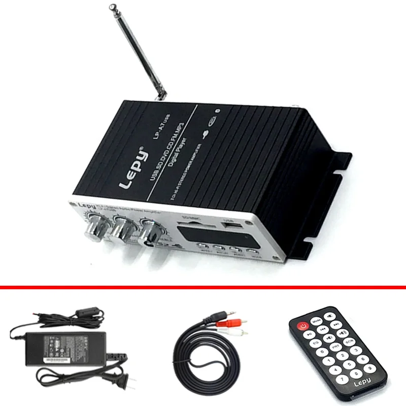 Lepy LP A7USB Power Amplifiers With Power Adapter And