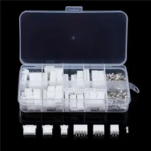 

60Set/180pcs 2.54mm JXT-XH 2-4 Pins Jumper Pin Wire Connector Header Socket Housing Female Terminals Connector Kit