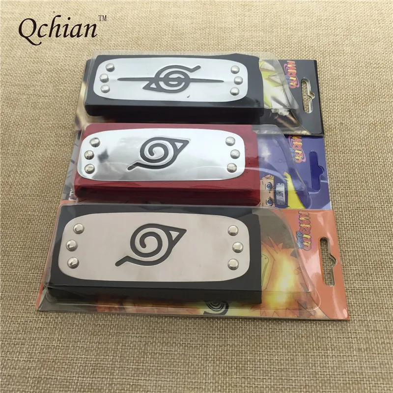 

Anime Naruto Headband for Naruto Cosplay Leaf Village Logo Konoha Uchiha Itachi Kakashi Akatsuki Members Cosplay Accessories