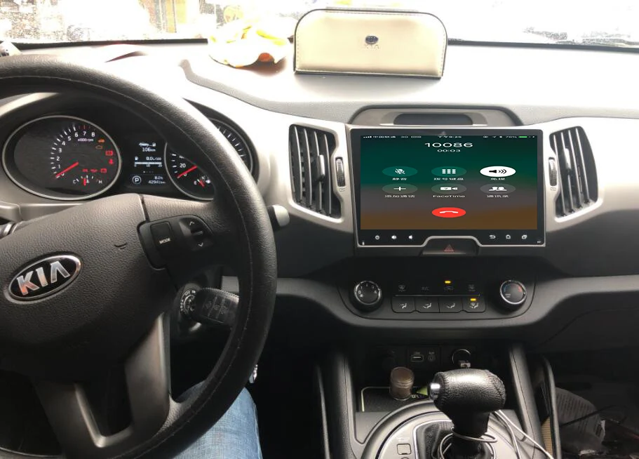 Flash Deal 2 din Auto Android 9.0 car dvd for kia sportage 2009 2011 2013 2014 2015 car radio gps navigation with steering wheel Head Unit 1