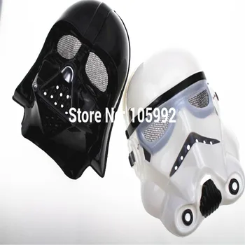 

Star Wars Darth Vader Halloween Mask Deluxe Star Wars Maske Superhero Theme Party Supply Costume Toy Black White
