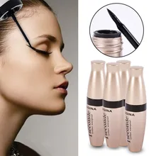 Водонепроницаемый черная жидкая подводка для глаз Карандаш Pen Eye Liner Красота макияж