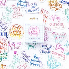 40 шт./лот красочные настроение Красивые стикеры на обои Бабочка для детской комнаты переводки украшение для дома на стену