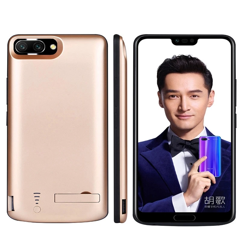 Чехол для Huawei Honor 10 внешний аккумулятор 6500 мАч зарядное устройство чехол