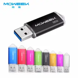 Moweek высокое Скорость 3,0 USB флешка модные Цвет памяти накопитель 8 ГБ 16 ГБ 32 ГБ 64 ГБ usb 3,0 Флешка usb stick U диск