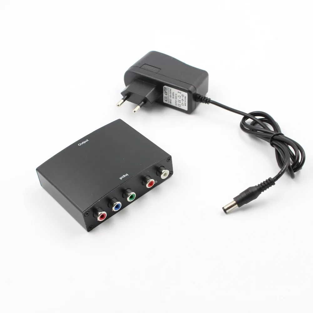 1080P HD Component to HDMI Converter RGB YPbPr To HDMI Video Audio