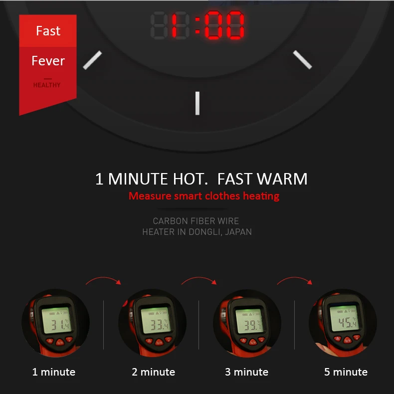  New Technology USB Electric Heated Vest Men&Women Heating Waistcoat Thermal Warm Clothing Feather H