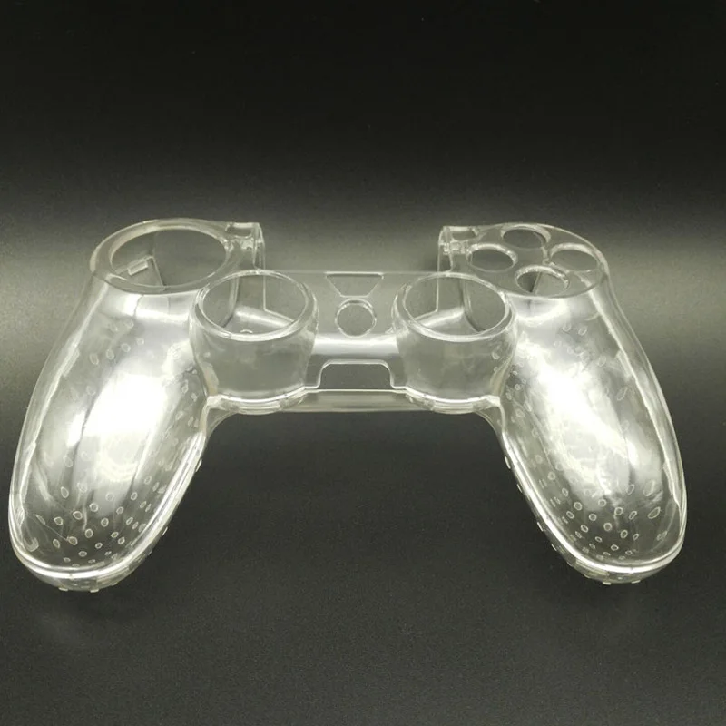 

YOTEEN for Sony PS4 Clear Protective Case Cover for Playstation 4 Gamepad Dualshock 4 Ps4 Case Bag Shell +Thumb Stick Grips Cap