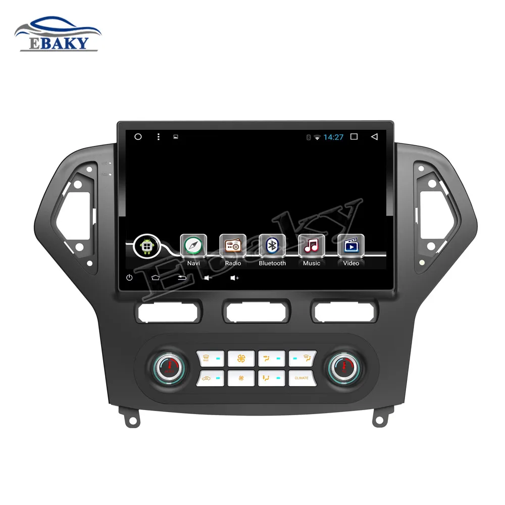 Sale NaviTopia 10.1inch Octa Core Android 7.1 8.1 Car DVD GPS Navigation for Ford Mondeo CHIA-X 2007-2009 2010 2011 2012 2013 Radio 12