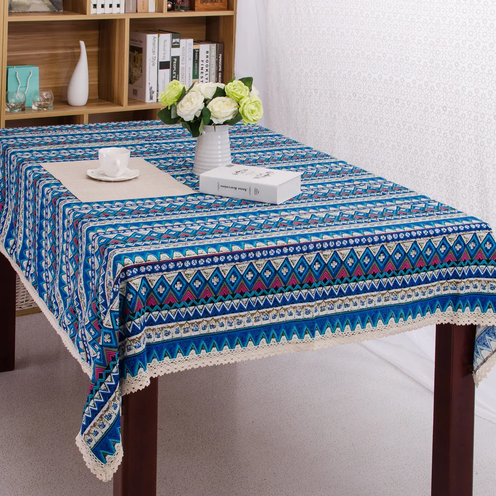 Tablecloth for table 90 * 90 Dining Table Multifunctional Lacework Party Picnic Cloth Outdoor soft glass manteles