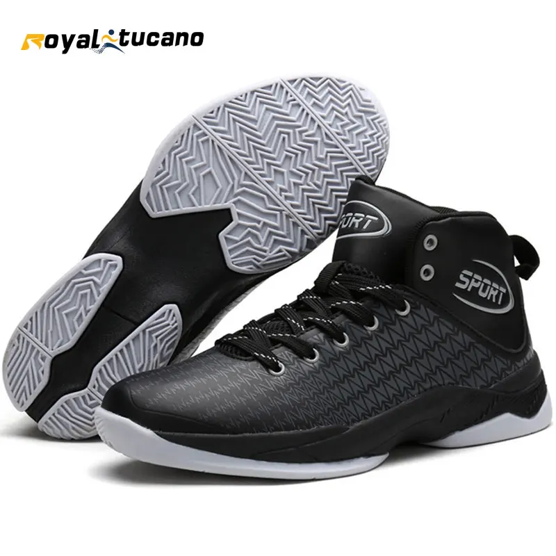 ROYALTUCANO Brand Sneaker Shoes Men And Women Cool Basketball High Top