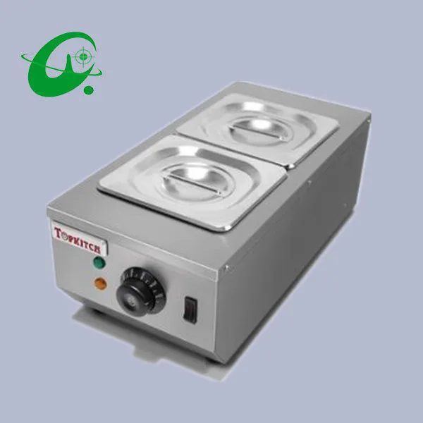 Коммерческий Электрический чайник для плавления шоколада 2 Кастрюли домашнего