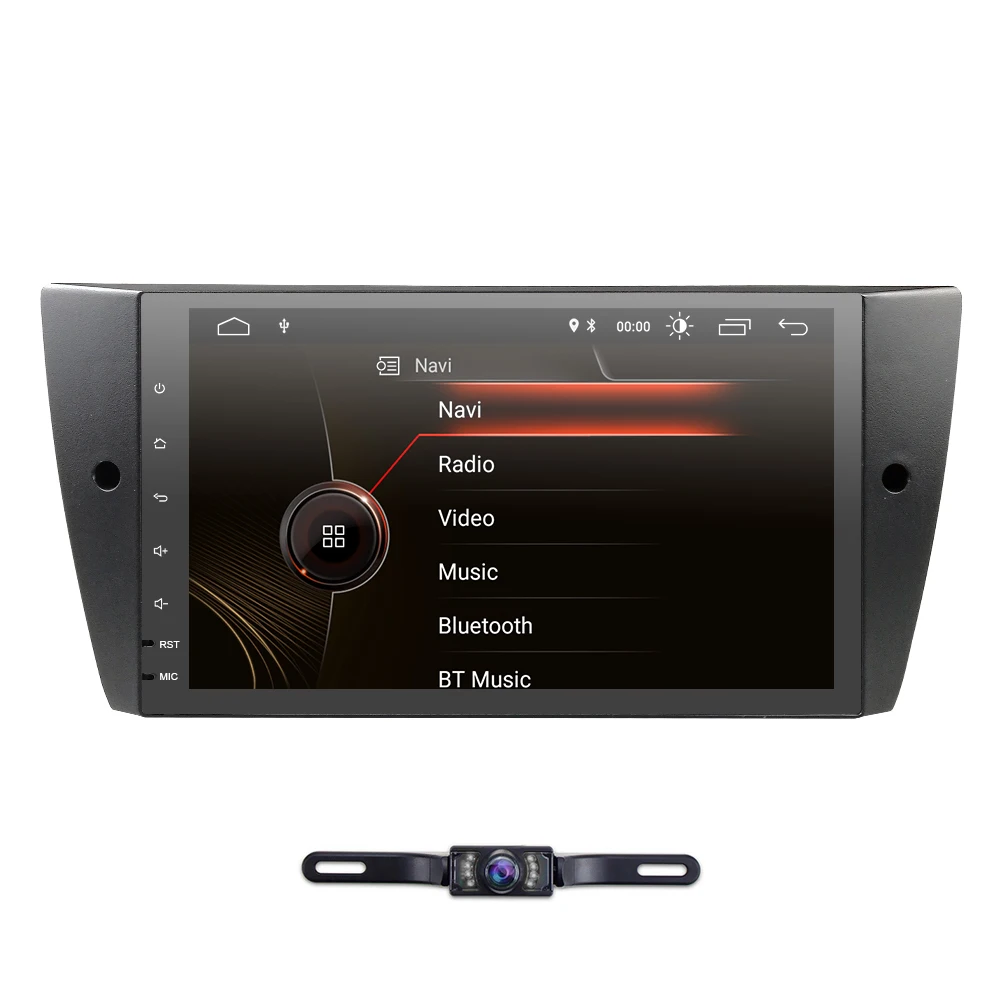 Best Android 9.0 CAR NO DVD player For BMW 3 Series E90 E91 E92 E93 stereo GPS Support DTV-IN Steel wheel control RDS Wifi Blue tooth 1