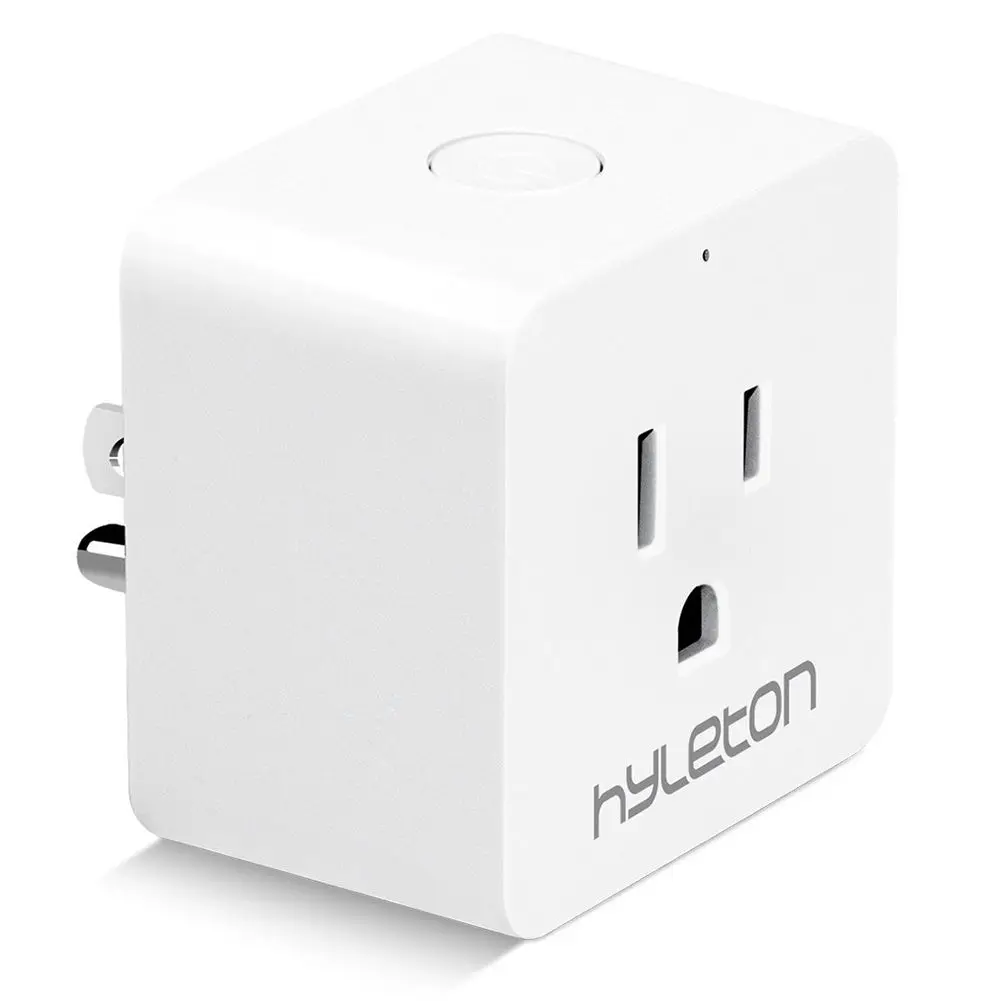 

HFES New Hyleton Wifi Smart Plug Smart Home Socket 10A Voice Control Household Appliances,Works With Amazon Alexa and Google A