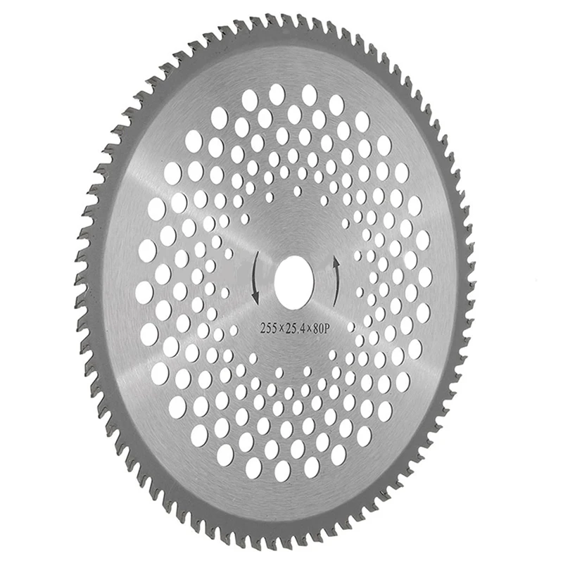 New 10inch 80T Teeth Carbide Tip Brush Cutter Trimmer Weed-eater Replacement Blade