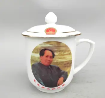

Collection exquisite souvenir MAO zedong Ceramic teacup