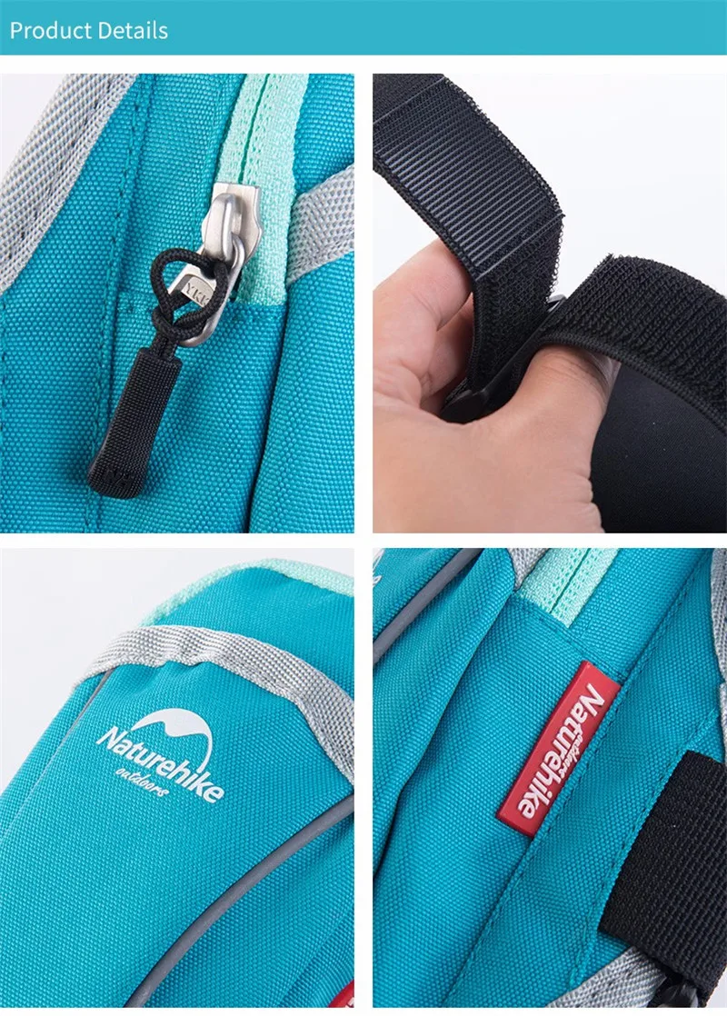 NatureHike Спортивная Сумка водонепроницаемая нейлоновая универсальная сумка для бега для телефона спортивная повязка на руку чехол для мужчин сумки женские портативные легкие