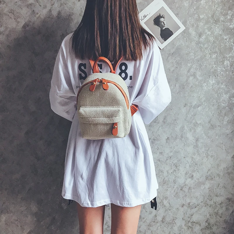 Модный женский милый рюкзак, Мини Повседневная сумка для девочек, маленькие школьные рюкзаки для подростков, женские сумки через плечо, Mochila Feminina